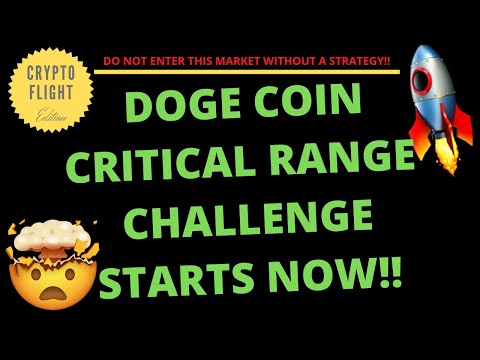 DOGE COIN CRITICAL RANGE CHALLENGE STARTS NOW!! | PRICE PREDICTION | TECHNICAL ANALYSIS$ DOGEUSD