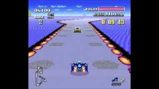 F-Zero SNES - Knight League - Blue Falcon - master - without boosts (Part 1/2)
