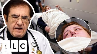Dr Now Worried - 591-Lb Patient Suffers a Medical Emergency | My 600-Lb Life