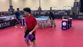 2021 US Nationals Boys' Singles U19 Final: Jayden Zhou vs Sid Naresh