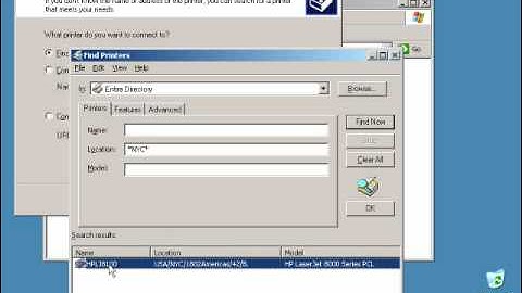 Connect a client to a Printer.wmv