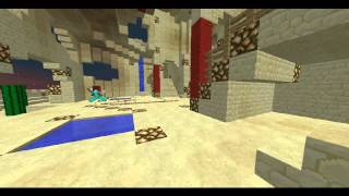 Minecraft: Capture the Flag Return - Timelapse - BHjr132