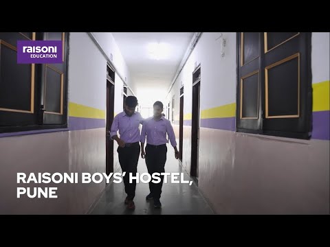 Pune Boys Hostel | Raisoni Education's Student Accommodation with Full Facilities - video from Raisoni