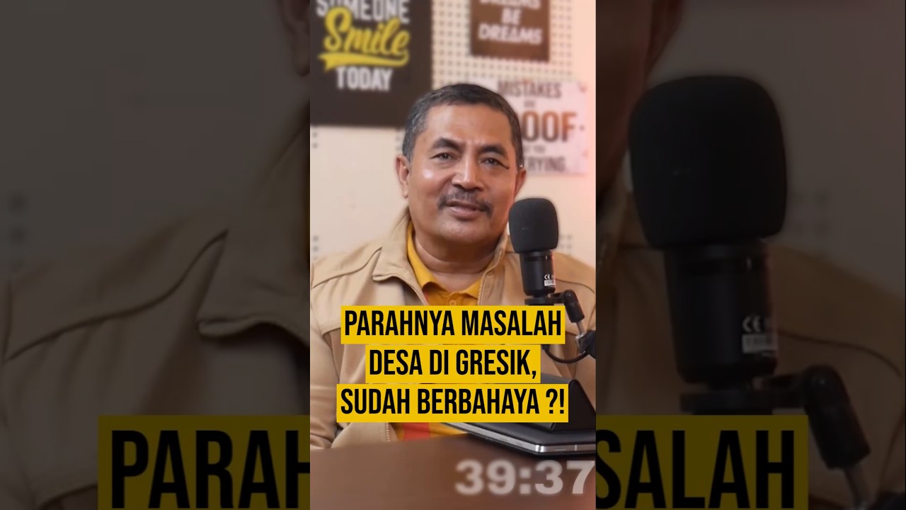 Masalah Kondisi Desa di Gresik : Parah dan Memalukan