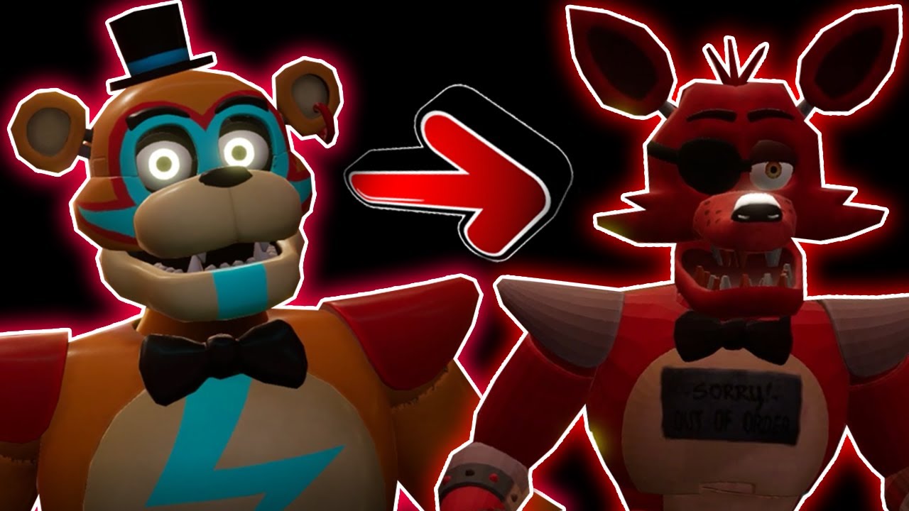 Glamrock Foxy Over Freddy Mod - Five Nights at Freddy's: Security Breach
