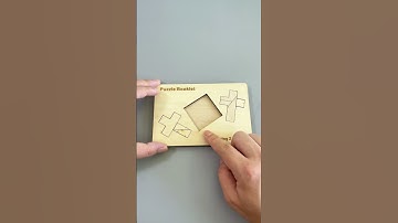How to build two crosses or a square with seven pieces? #Puzzles #IQ #iqtest