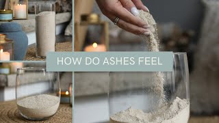 WHAT DO ASHES LOOK + FEEL LIKE | What to expect when you open your urn