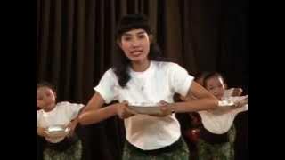 BELAJAR TARI BALI PART 1/2 - TARI PENDET LKB SARASWATI