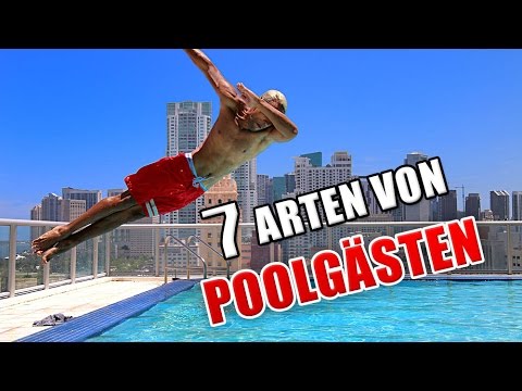 7 ARTEN VON POOLGÄSTEN ?? | mit Special Guest