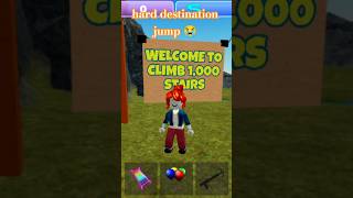 hard destination jump rolls 🙄#roblox #robloxshorts #gaming #funny