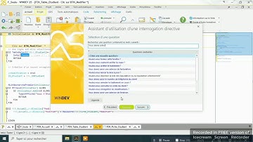 Enregistrement des données en langue arabe avec windev.