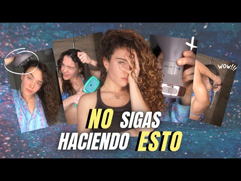 Video: 7 errores en el cuidado del cabello rizado