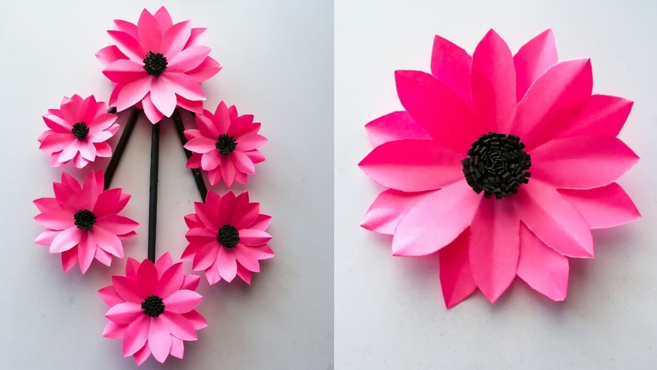 The Most Easy and Beautiful Flower Crafts