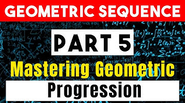 Geometric Sequence Part 5. Gaining Confidence in solving word problems on Geometric Progression.