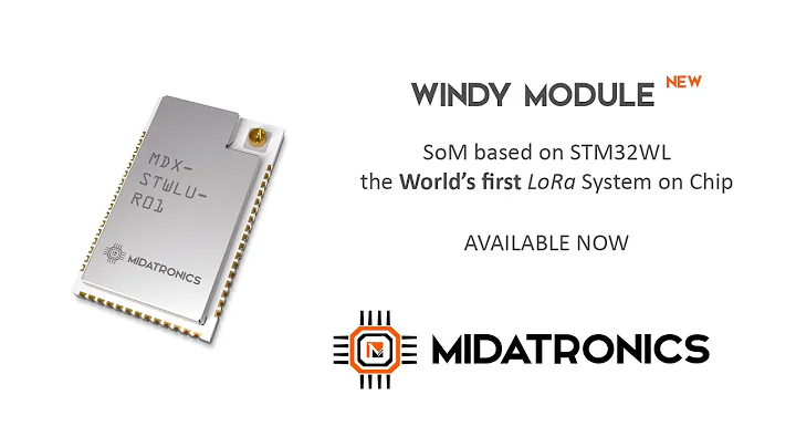 Midatronics - WINDY Module STM32WL