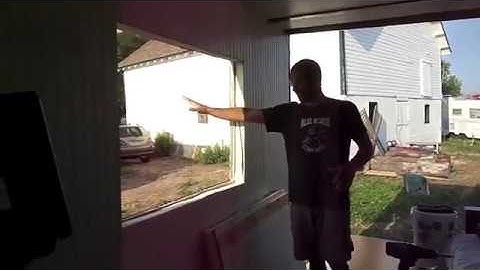 Cargo Trailer Conversion: Part 19 Installing windows