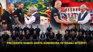 PRESIDENT RAMOS-HORTA DECORATES INTERFET VETERANS