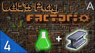 Factorio Let's Play (Ep 4): GREEN SCIENCE + STEEL [0.16 Gameplay Series]