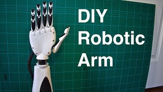 DIY Robotic Arm 3D Printed (an Initial Prosthetic Prototype)