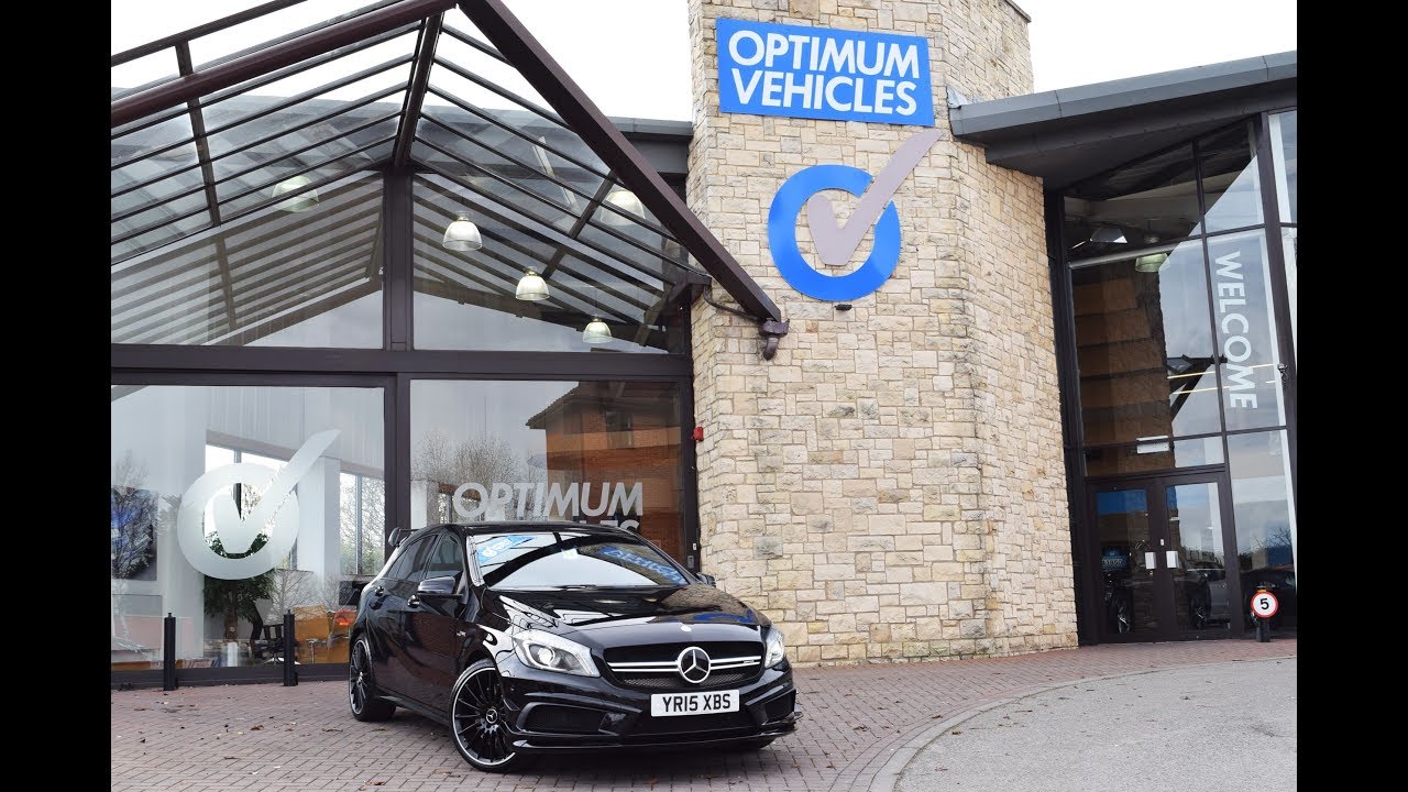 Mercedes A Class A45 AMG 4MATIC AERO PACK Optimum Vehicles Ltd YouTube