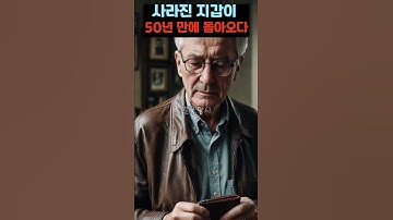 사라진 지갑이 50년 만에 돌아오다  #올바른정보