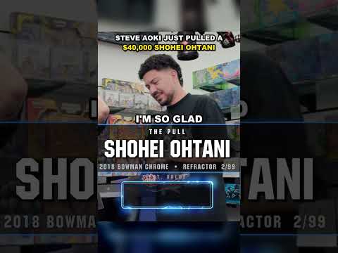 Steve Aoki just pulled a $40,000 Shohei Ohtani 😳 | @HardScopeTV #Shorts