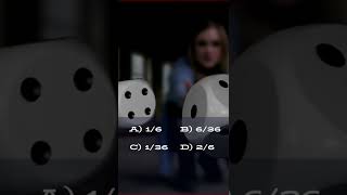 What is probability to getting 6-6 in the dice game?