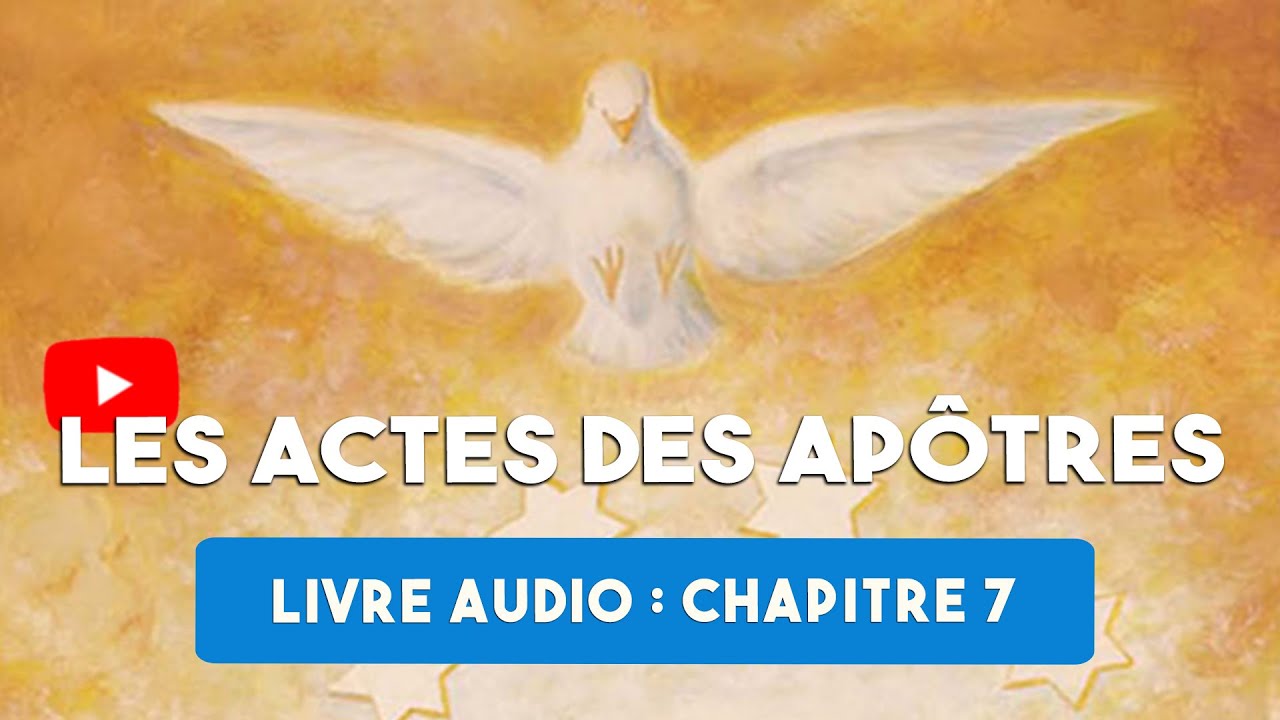 BIBLE : ACTES DES APÔTRES Chapitre 7 [TÉMOIGNAGE de saint Étienne]