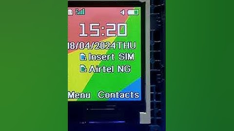 ITEL 2160 NO SERVICE SOLUTION