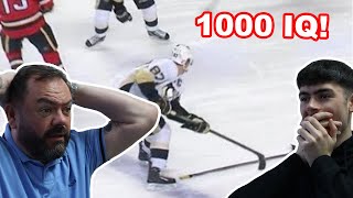 British Father and Son Reacts! NHL 1000 IQ PLAYS!
