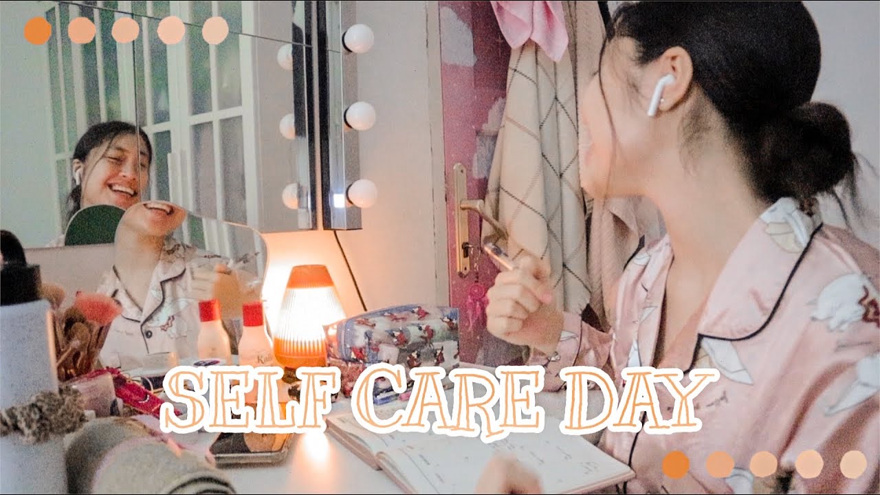 Self Day Care! | Yoga, Relaxing, Skincares, Animal Crossing Ect