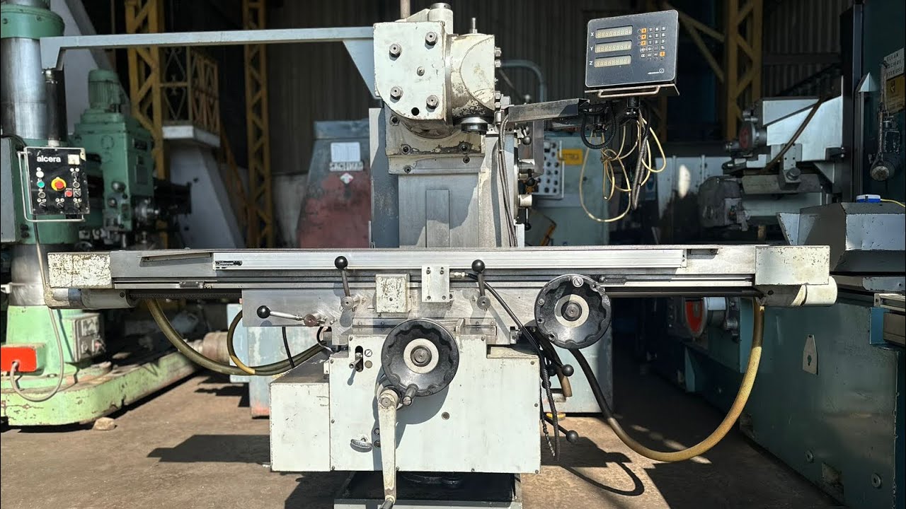 Alcera Milling Machine - YouTube