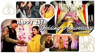 25th WEDDING ANNIVERSARY CELEBRATION |  How to Plan 25th Wedding Anniversary | CINEMATIC Full video