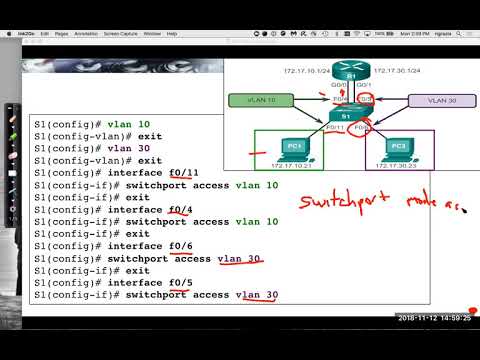 Legacy Inter VLAN Routing