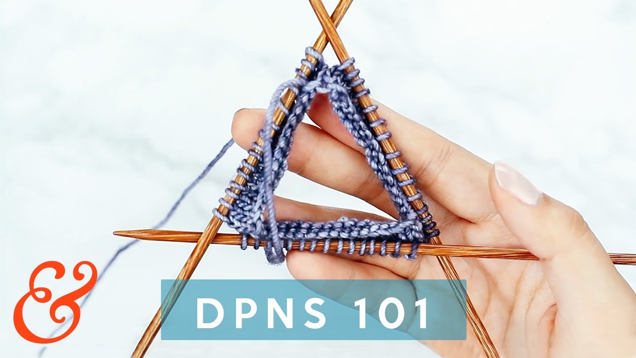 SDC432: Your First Hat and how to use Double Pointed Knitting Needles