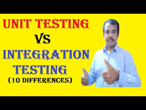 Video: Care este diferența dintre testarea unitară și cea de integrare?