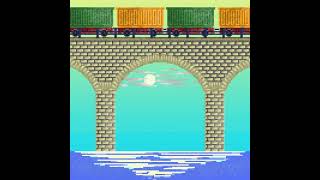 Pixel Art Train Animation, Approved by my mom