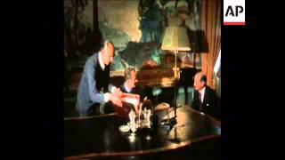 SYND 20 7 74 PRINCE CARLOS OF SPAIN SIGNS US / SPANISH AGREEMENT
