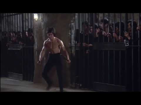 اقوى قتال بروسلي مع مجموعه مقاتلين كونغ فو