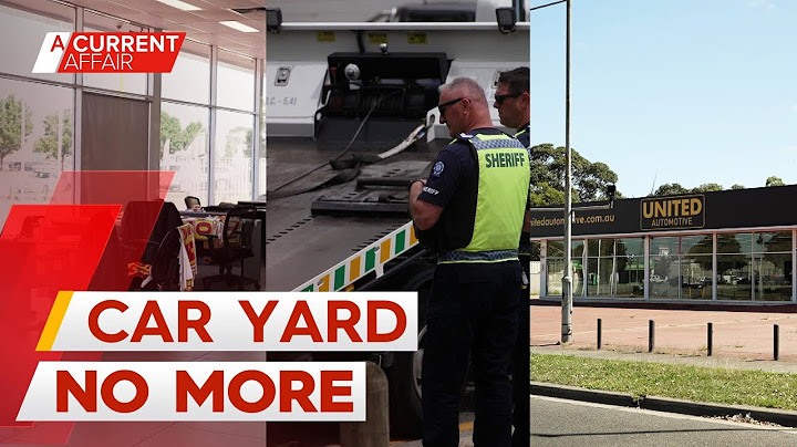 Authorities pump the brakes on used car yard after hundreds of complaints | A Current Affair