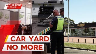 Thumbnail for Authorities pump the brakes on used car yard after hundreds of complaints | A Current Affair