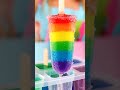 How to Make a Rainbow Popsicle 🌈🍭 | Easy Kids Recipe | Colorful Summer Treat #shortsfeed  #science
