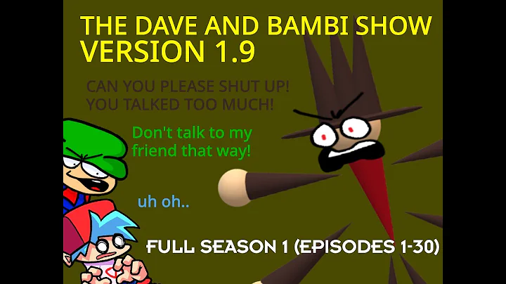 Full Season 1 Of The Dave And Bambi Show! (Episode...