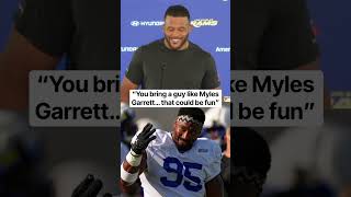 AD & Myles Garrett on the same defense is ABSURD 👀
