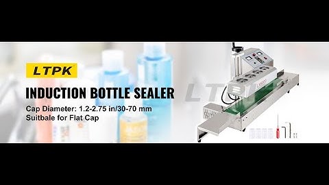 LTPK LX-6000 Induction Bottle Sealer Cap Diameter 20-80mm