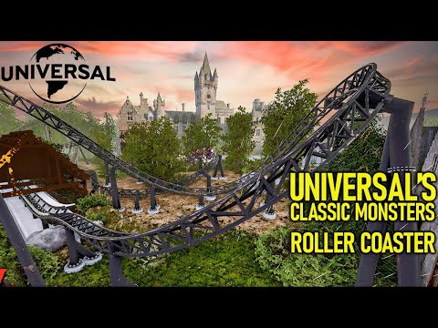 UNIVERSAL "Wolf Man" Spinning Roller Coaster - Epic Universe