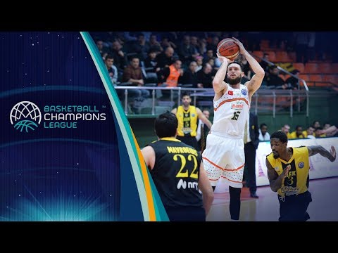 Andrew Rautins sinks 7 3-pointers  vs. AEK - Basketball Champions League 2017-18