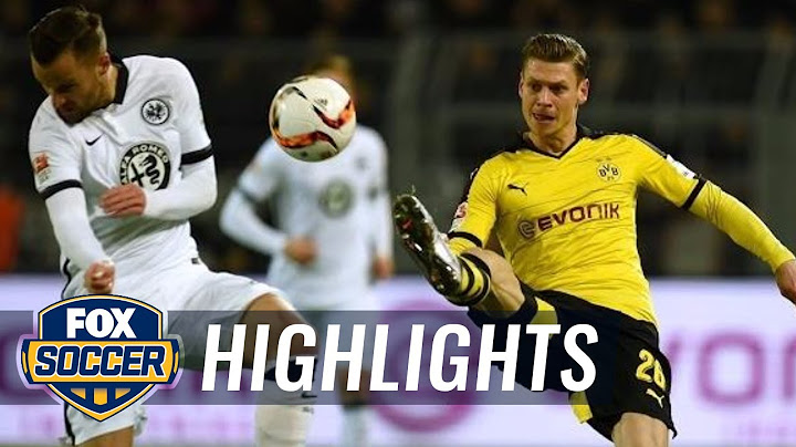 Borussia Dortmund vs. Eintracht Frankfurt | 2015–16 Bundesliga Highlights