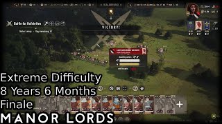 Manor Lords Extreme Difficulty in New Patch - Finale - 8 Years 6 Months