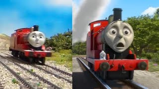 The Fastest Red Engine On Sodor Remake Comparison Hooo